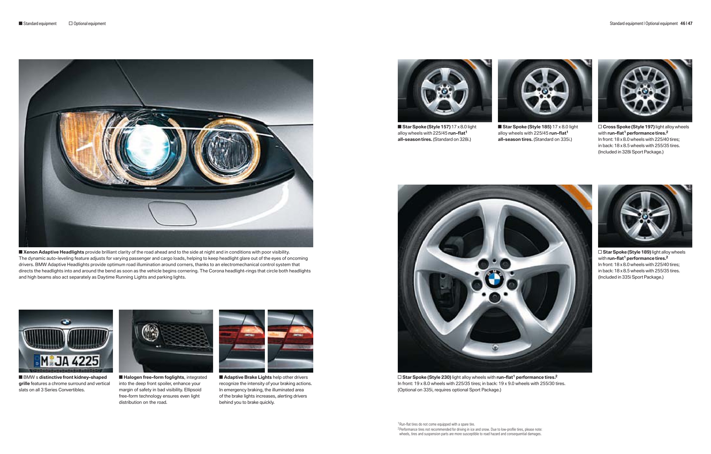 2010 BMW 3-Series Convertible Brochure Page 7